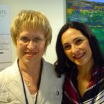 Photo of Dr Cay and Josie Palermo