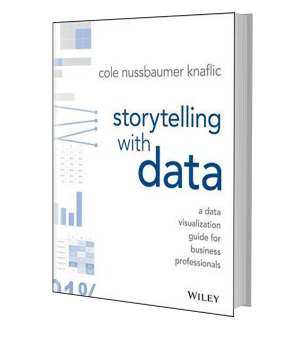 Picture of the front cover of a book: Storytelling with data