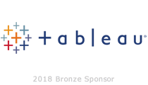 Tableau logo with several plus symbols in different colours
