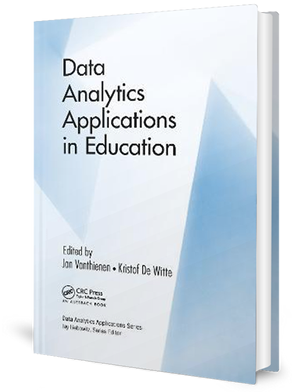 Cover of the book, Data Analytics Applications in Education