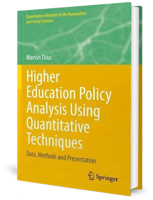 Cover of the book, Higher Education Policy Analysis Using Quantitative Techniques