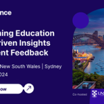 Explorance Bluenotes conference APAC 2024 banner with a picture of Sydney Harbour.